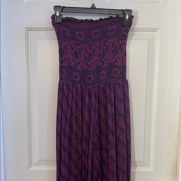 Free People Purple Strapless Jumpsuit - Picture 9 of 16